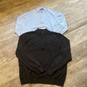 Fairway & Greene 1/4 zip sweater bundle